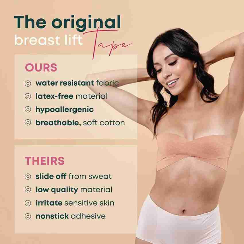 TOMKOT Breathable Breast Support Boobtape, 5-meter Breast Lift Tape for  Backless C51 Reusable Lingerie Fashion Tape Price in India - Buy TOMKOT  Breathable Breast Support Boobtape, 5-meter Breast Lift Tape for Backless