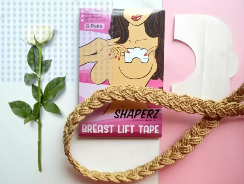 Shaperz Hypoallergenic and Waterproof Breast Lift Disposable Lingerie  Fashion Tape Price in India - Buy Shaperz Hypoallergenic and Waterproof  Breast Lift Disposable Lingerie Fashion Tape online at