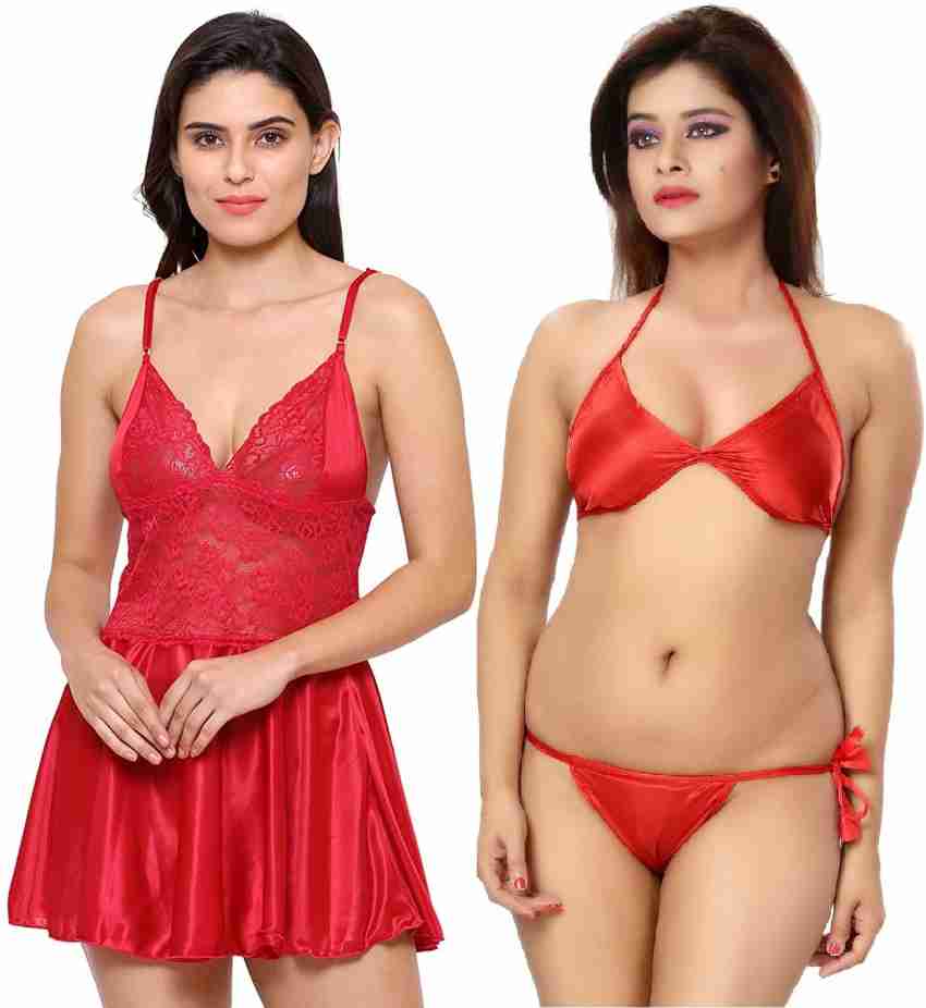 Buy Lacy black St bikini red 02 Iyara collection Lingerie Set