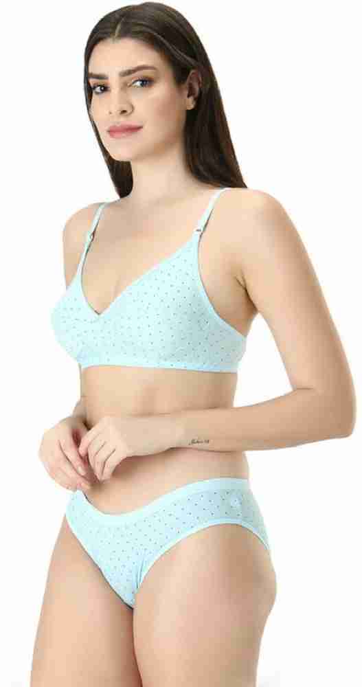 kalyani 5030 Polka Dot Cotton Non-Padded Regular Bra for Women