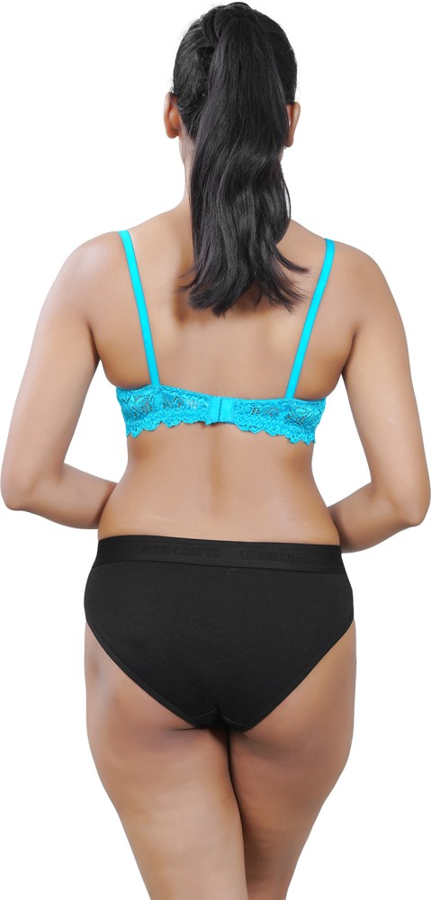 Blue Chic Lingerie Set - Buy Blue Chic Lingerie Set Online at Best