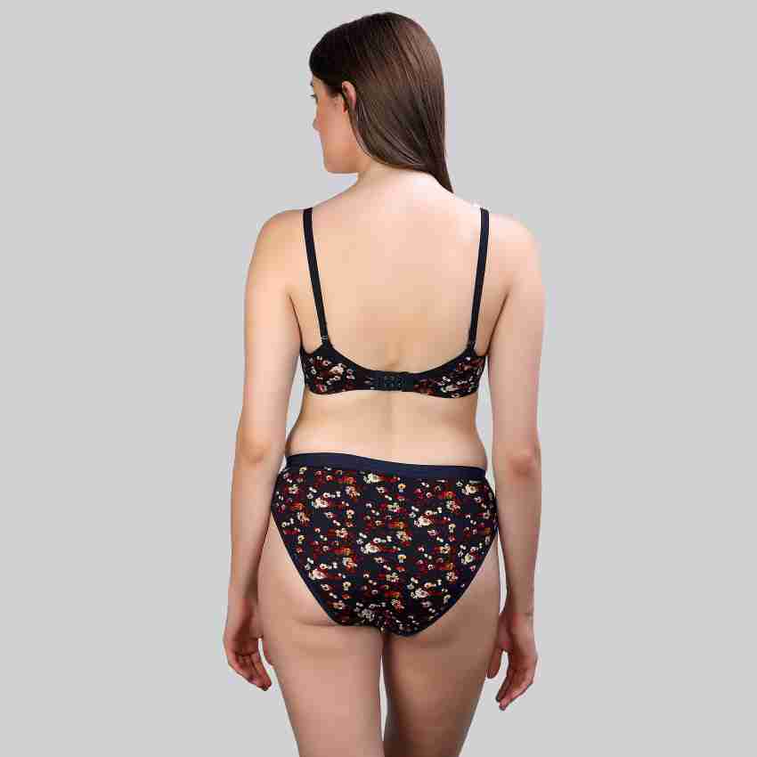 Bewild Rahi casual cotton net non wired foam padded bra Pack of-3