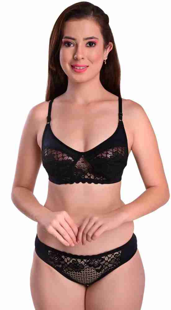  TMP1105 Women Lingerie Set Patent Leather Bra and Panty Set  Underwear Set Nightwear (Color : Black, Size : Large) : Clothing, Shoes &  Jewelry