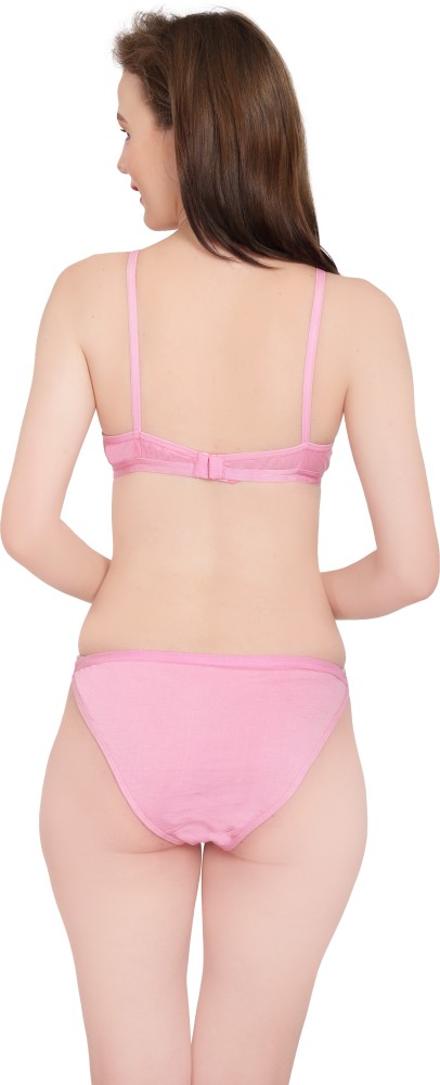 Woman Pink Bra Thong Lingerie Set at Rs 990/piece, Lingerie Dress in New  Delhi