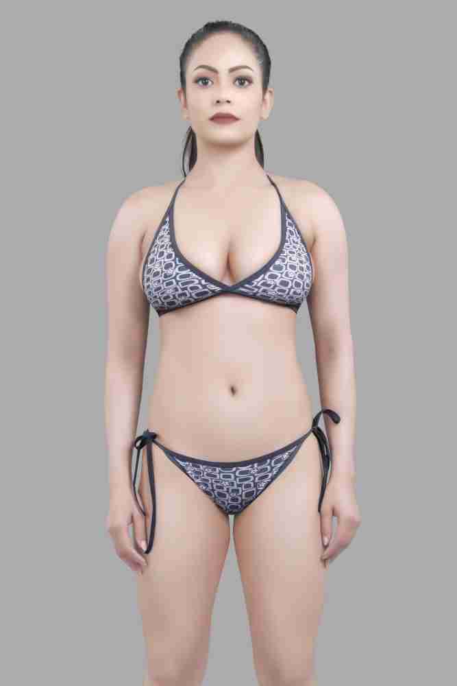 Buy Women Printed Micro Lingerie Set online Shopping in India – Bruchiclub