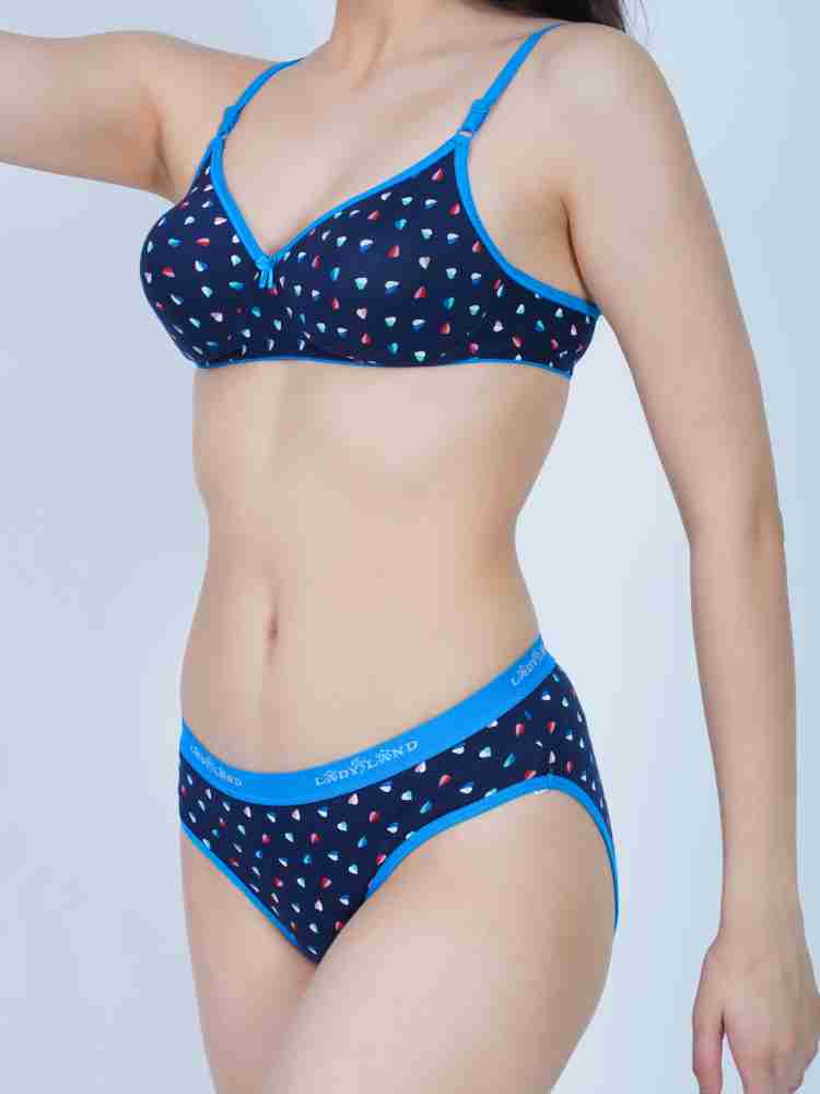 Buy online Maroon Solid Bra And Panty Set from lingerie for Women by  Ladyland for ₹269 at 73% off