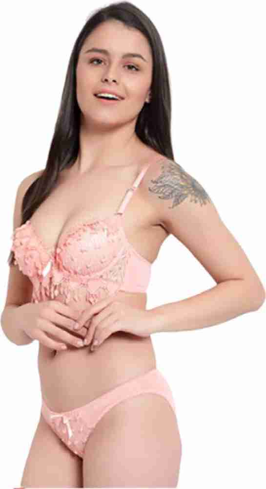 Buy online Black Solid Bras And Panty Set from lingerie for Women by  Prettycat for ₹539 at 46% off