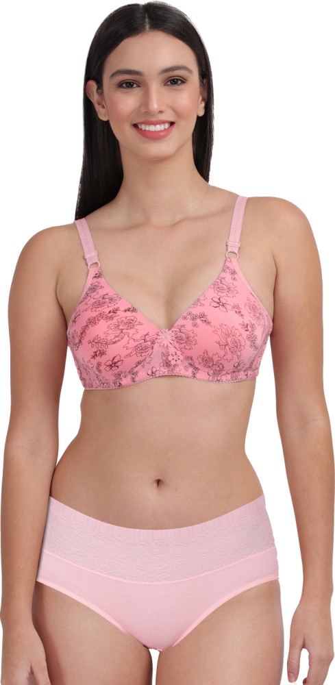 Buy LACY HOOK-&-EYE CLOSURE PINK CORSET for Women Online in India