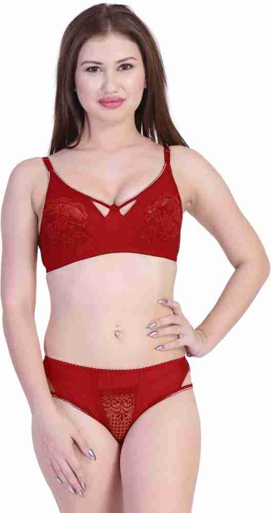 Red Polyester And Cotton Ladies Fancy Lingerie at Rs 625/piece in Bengaluru