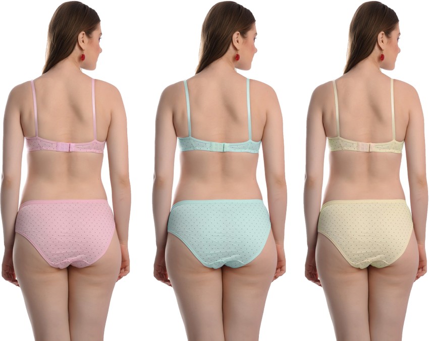 Buy Comffyz Lingerie Set For Girls And Women, Bra Panty Set Combo
