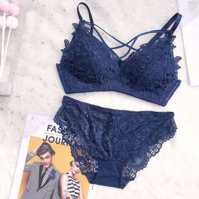 Salsation サルセーション Cotton bra (dark blue) Salsation サルセーション Cotton bra (dark 歌う blue)