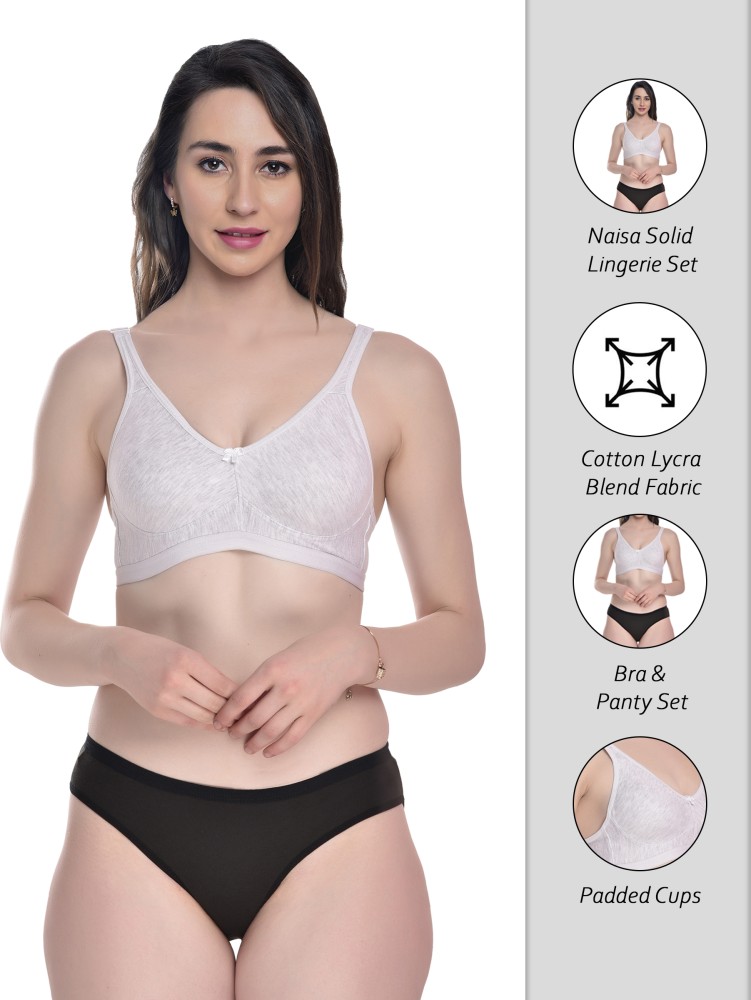 Buy Naisa Women's Sexy Bra Panty Bikni, Lingerie Set