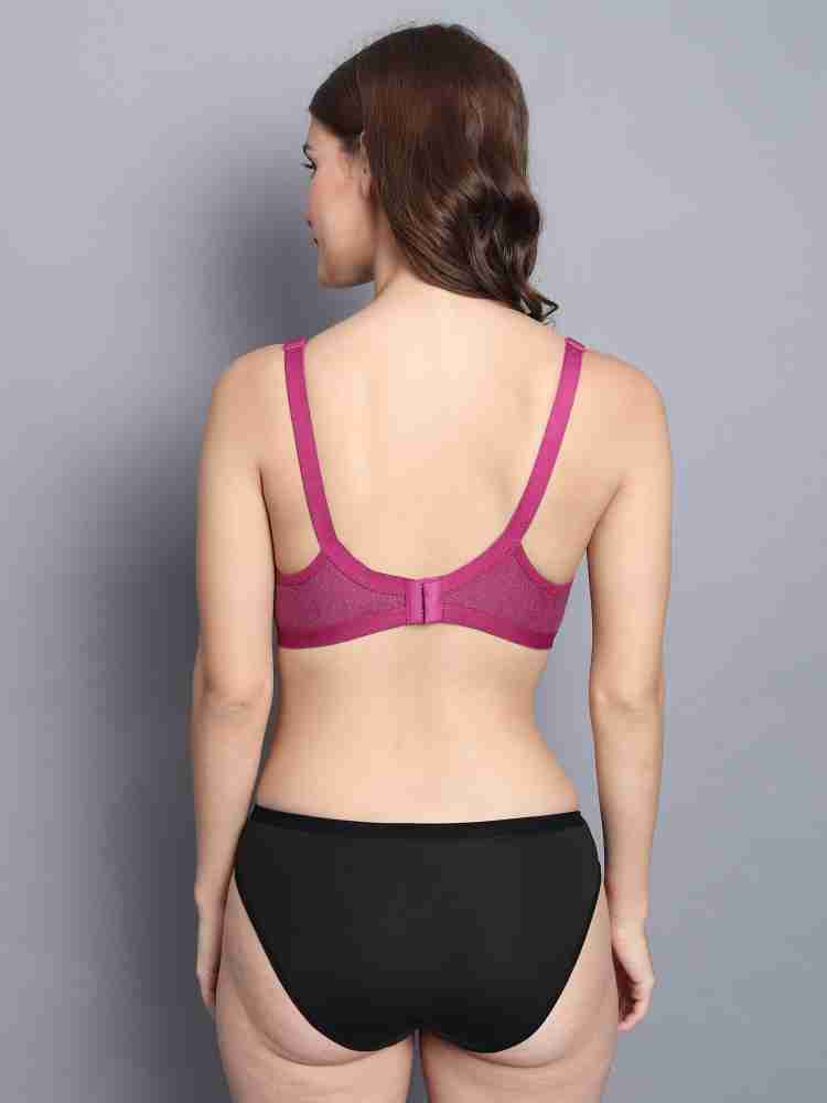 Sgc Sweden Women's Black Sport Bra Set/lingerie Set, Lingerie