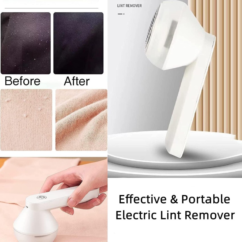 Clothes Lint Remover Fabric Shaver - Electric Sweater Defuzzer USB  Rechargeable Pills Remover for Couch,Blanket,Curtain,Socks,Legging,Fluff  Trimmer