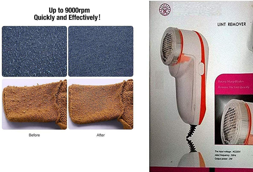 Lint clearance roller machine