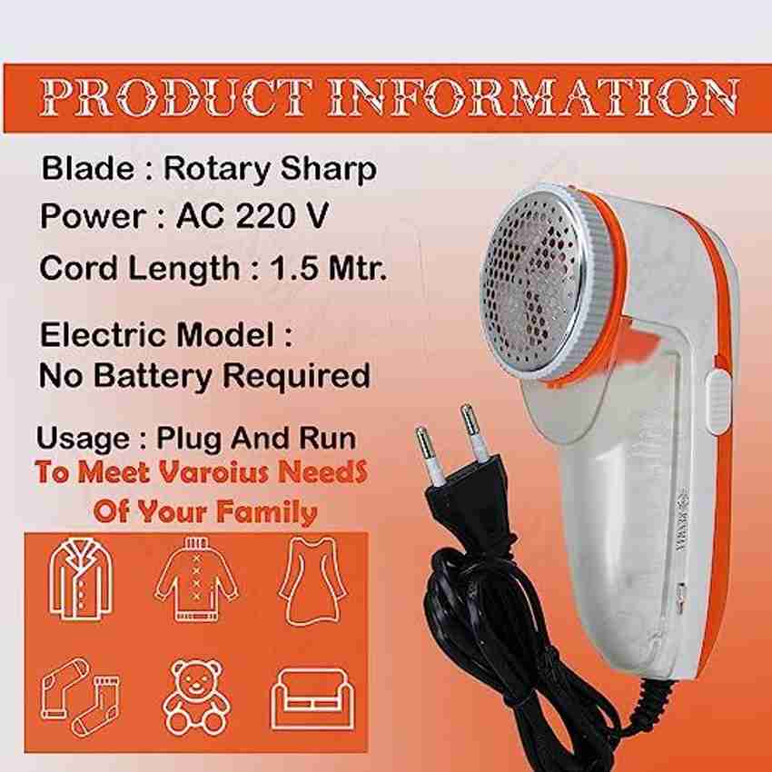 Bs Spy Lint Remover for Clothes Fabric sheaver Extra Blade Handy