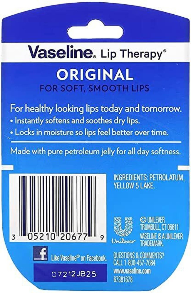 Vaseline Lip Therapy Original Lip Balm ( MADE IN USA ) Original