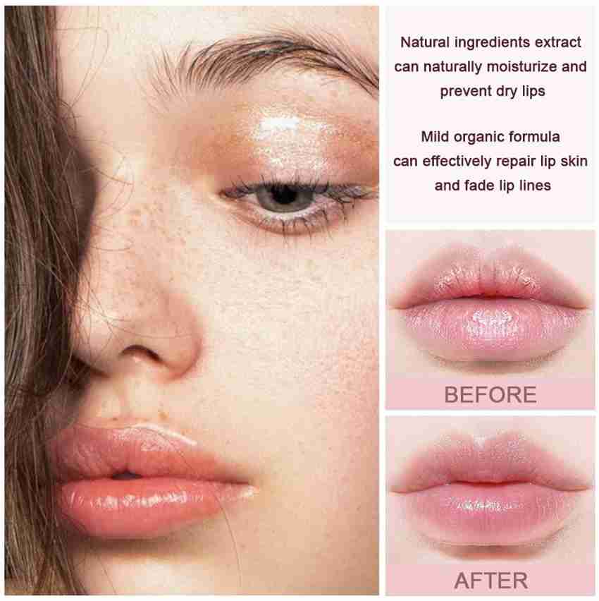 Plumping Lip Glow Oil Fruit Extract Tinted Lip Balm Gloss Color Changing  Moisturizing Lip Care Ph Non-sticky Longlasting Nourishing Repairing  Lipstick