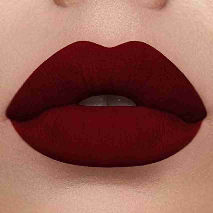 “Vero” Burg Red soft matte lipstick