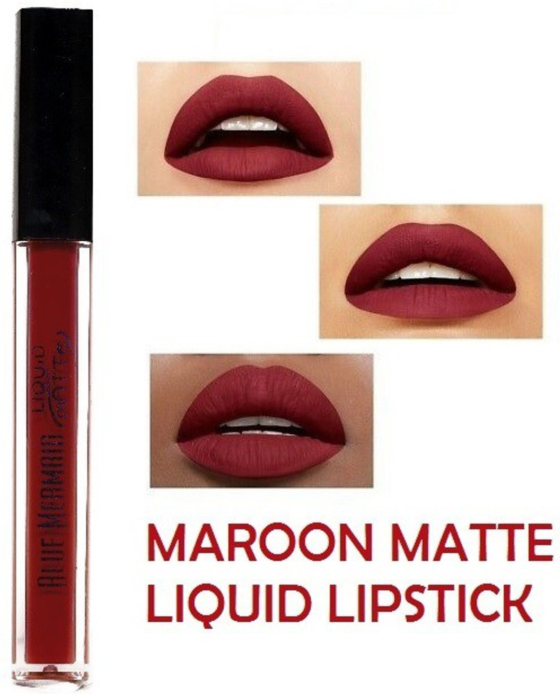Maroon matte store liquid lipstick