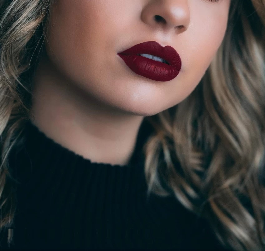 Dark maroon lipstick discount