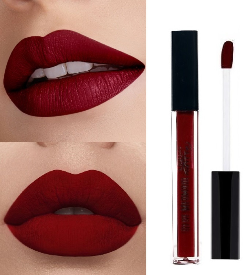 BLUEMERMAID PROFESSIONAL MAROON MATTE LIQUID LIPSTICK BEST QUALITY