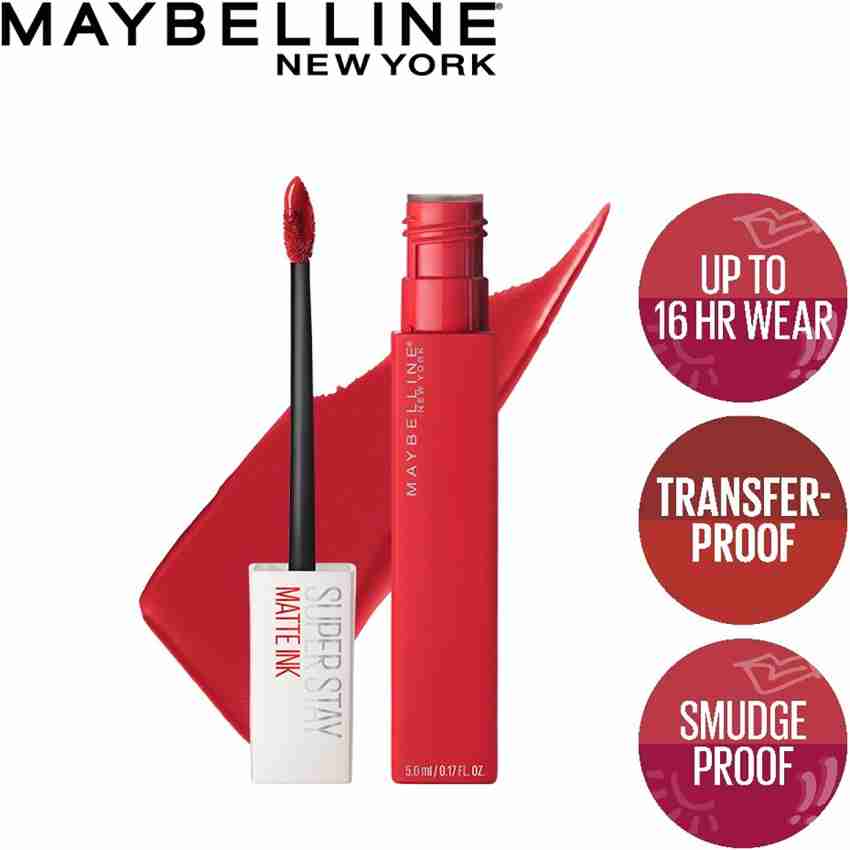Maybelline Super Stay Matte Ink Moodmakers Collection Liquid Lipcolor,  De-Stresser, 0.17 fl oz 