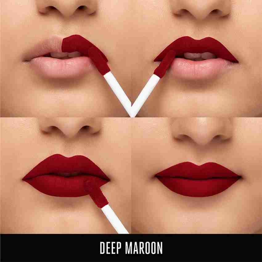 Maroon lipstick matte on sale