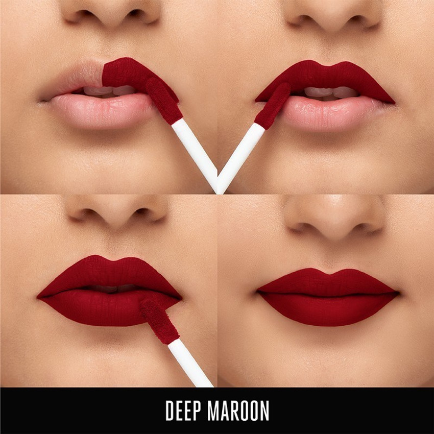 Maroon color on sale matte lipstick