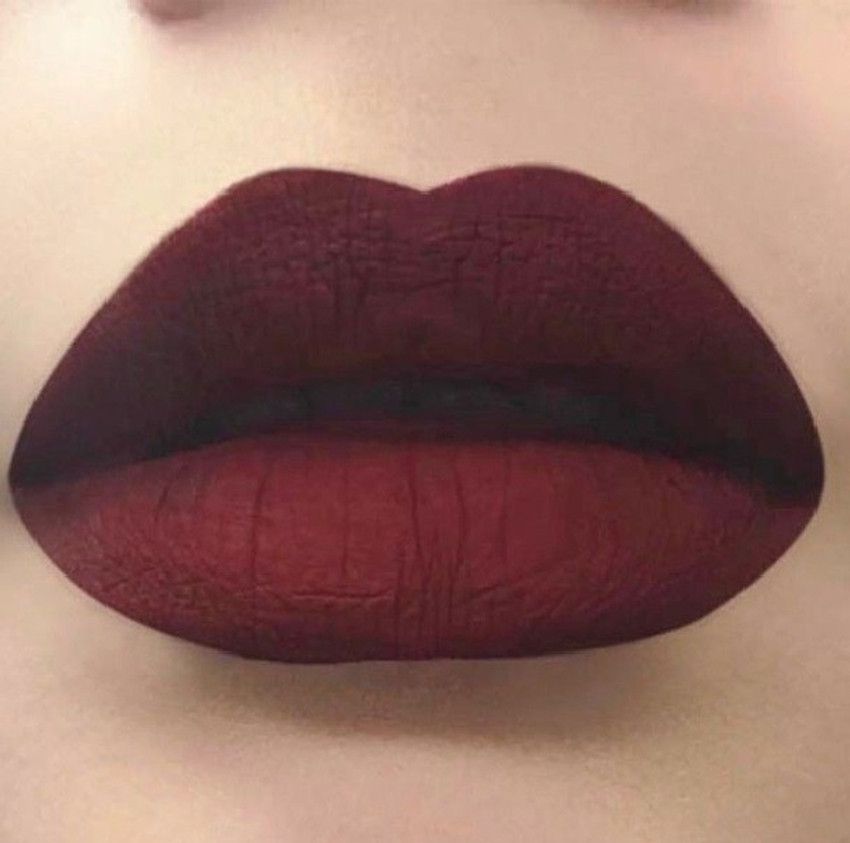 Dark shop maroon lipstick