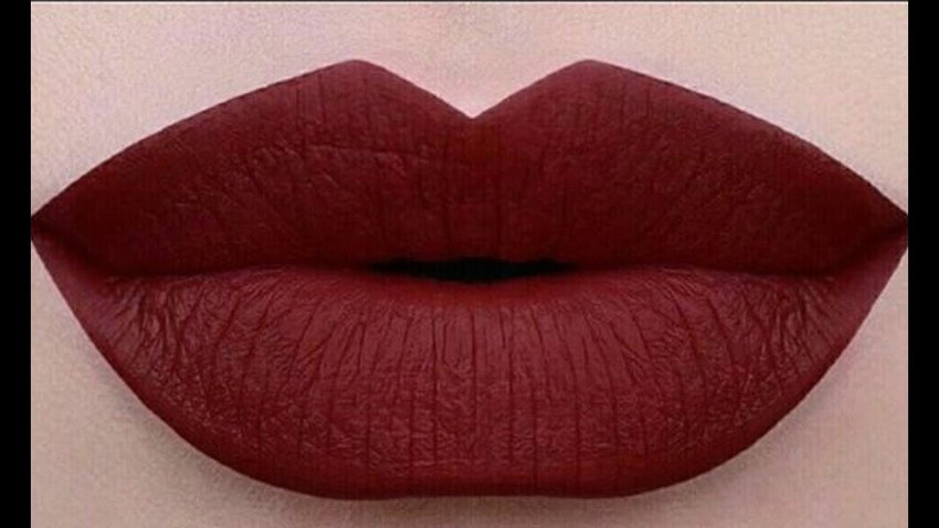Best maroon shop matte lipstick