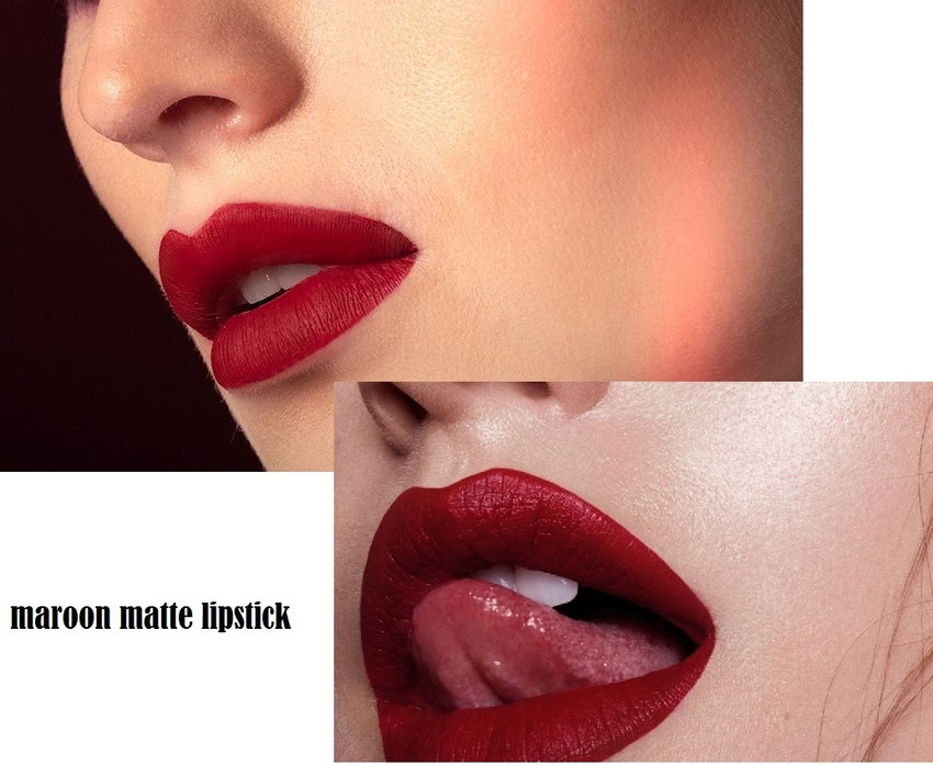 Maroon hot sale matte lipstick