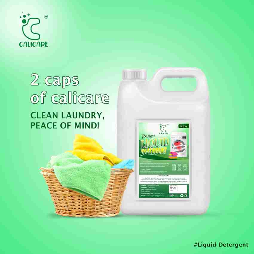 calicare Liquid Detergent for Front Top Load washing machine and