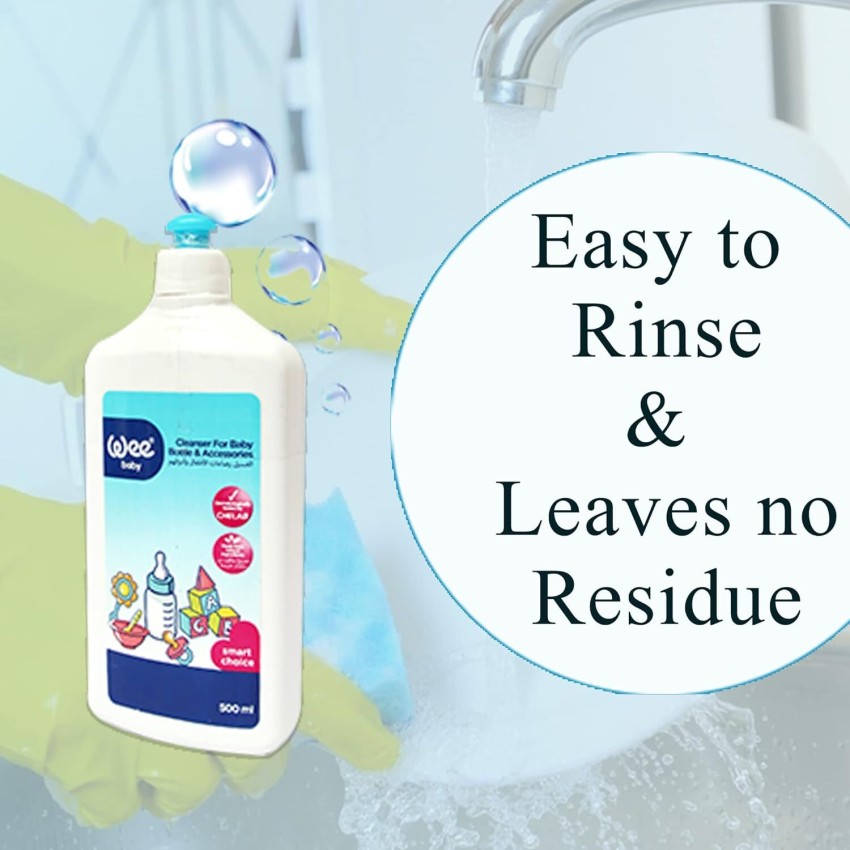 Wee baby Natural Cleanser for Baby Accessories (500 ml) Liquid Detergent  Price in India - Buy Wee baby Natural Cleanser for Baby Accessories (500 ml)  Liquid Detergent online at