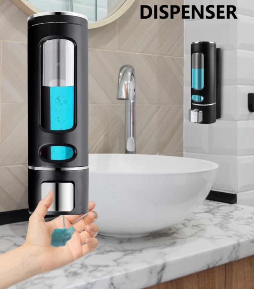 DOLPHIN STAINLESS STEEL WALL MOUNTED SOAP DISPENSER