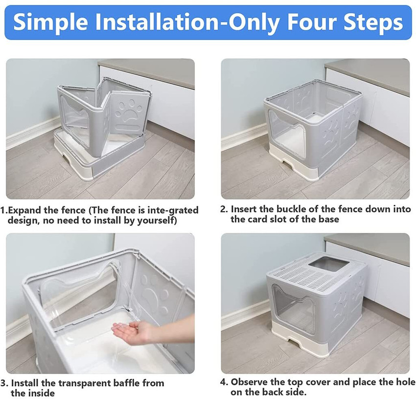 Grated 2025 litter box