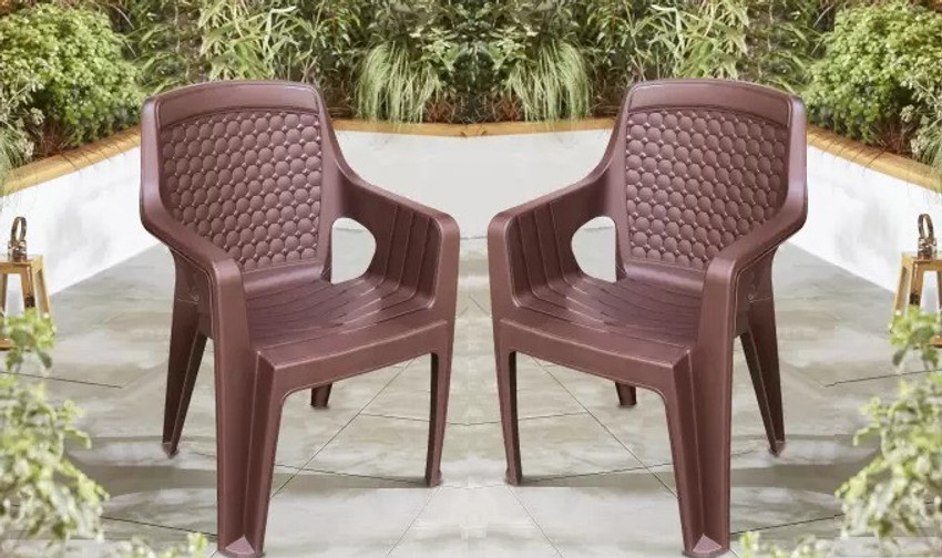 2 plastic chairs online