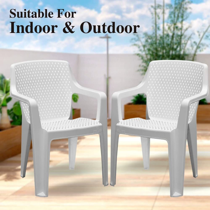 white plastic garden chairs argos