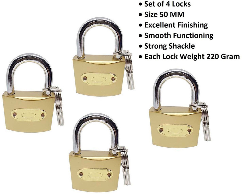 Padlock set of 4 store
