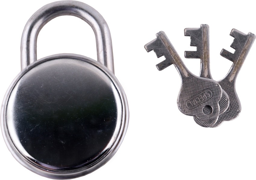 nawani Door Pad Lock Heavy Ultra Key 50 mm, Size 7/5 cm Lock - Buy