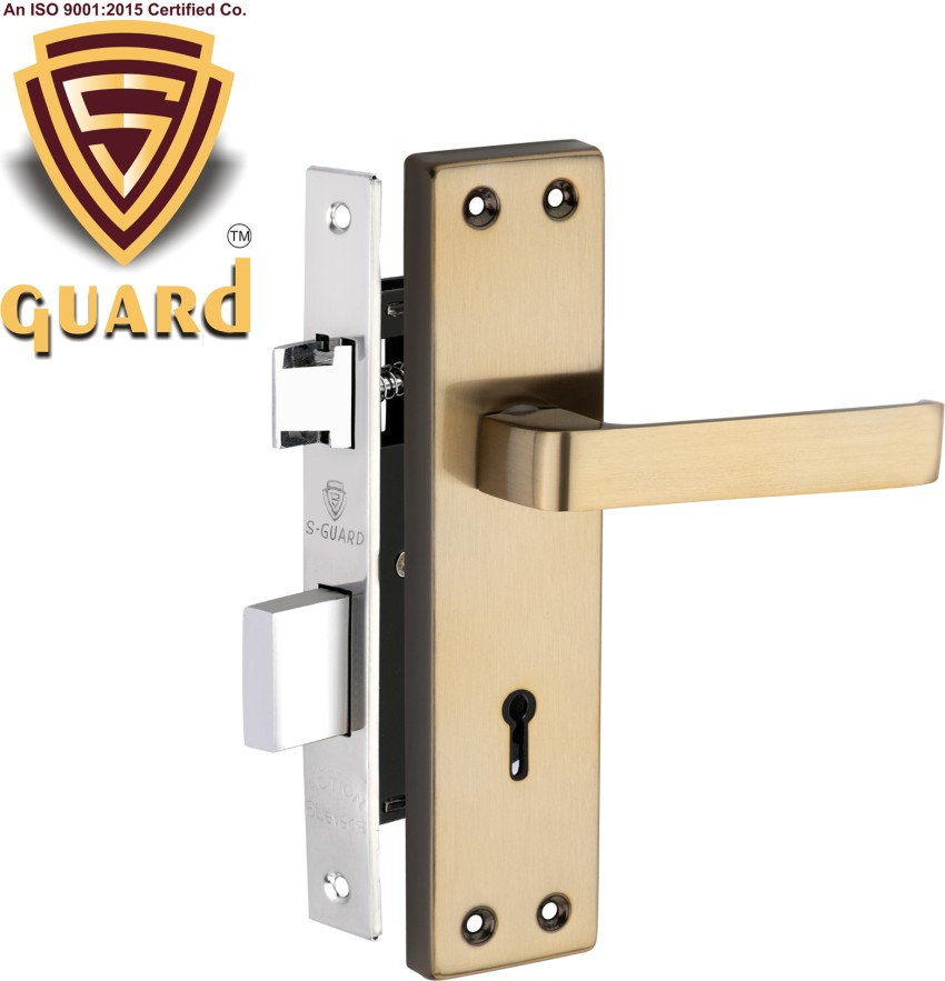 S-Guard Door Lock,Heavy Duty Mortise Handle Lock with 65MM Double Action  Locking-3 Keys Lock - Buy S-Guard Door Lock,Heavy Duty Mortise Handle Lock  with 65MM Double Action Locking-3 Keys Lock Online at