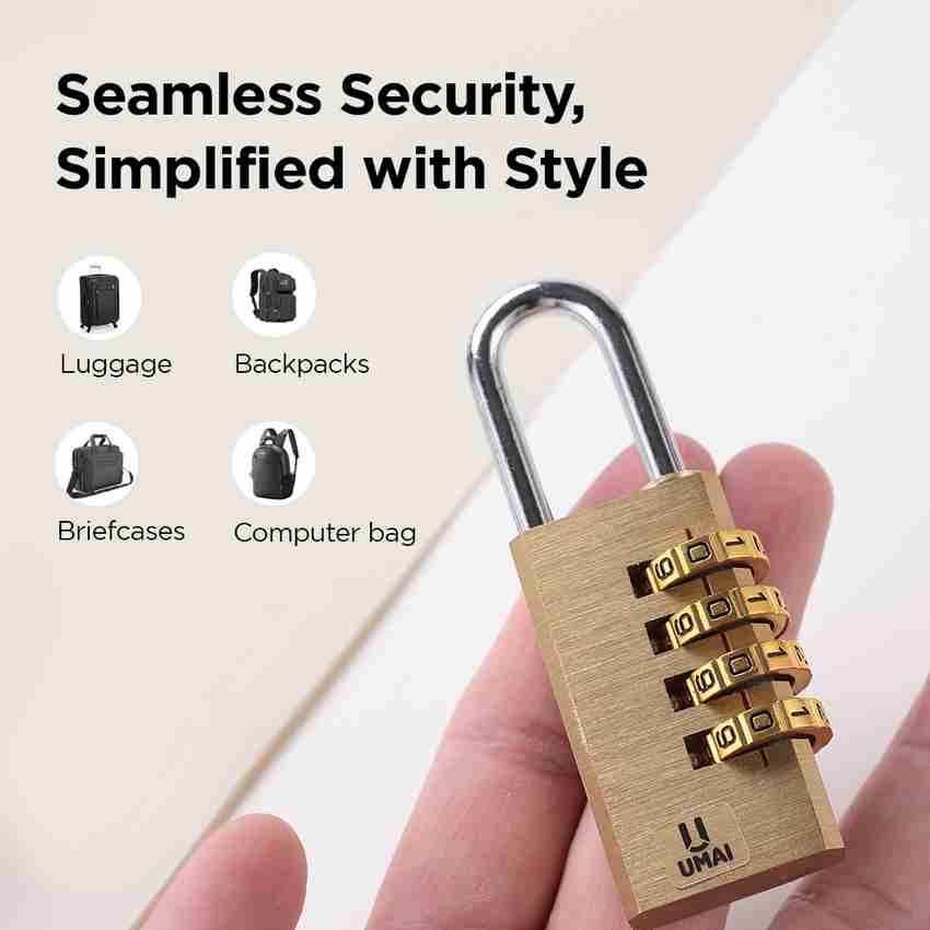 4 digit luggage lock online