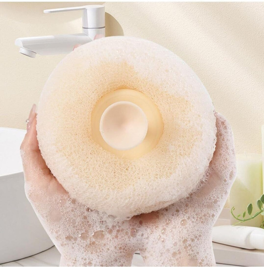 SPIRITUAL HOUSE Loofah Bath Sponge Body Scrubber for Men Women