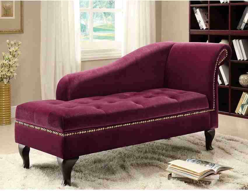Furniture Hub Classic Chaise Longue in Chesterfield Style Couch
