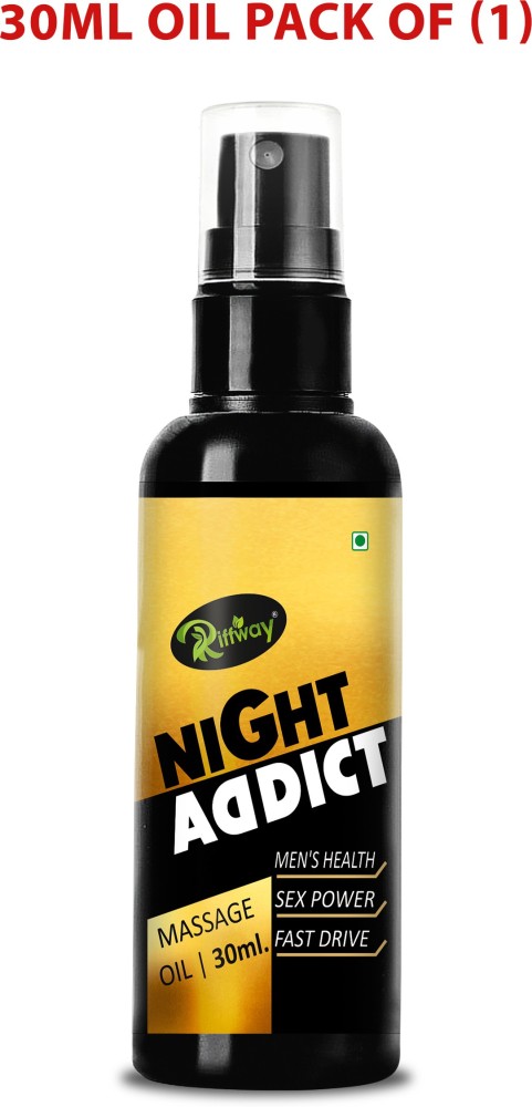 Riffway Night Addict Men Sex Oil Sexual Oil Long Size Lubricant