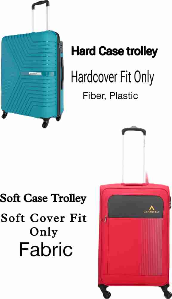 Transparent big trolley bag sale