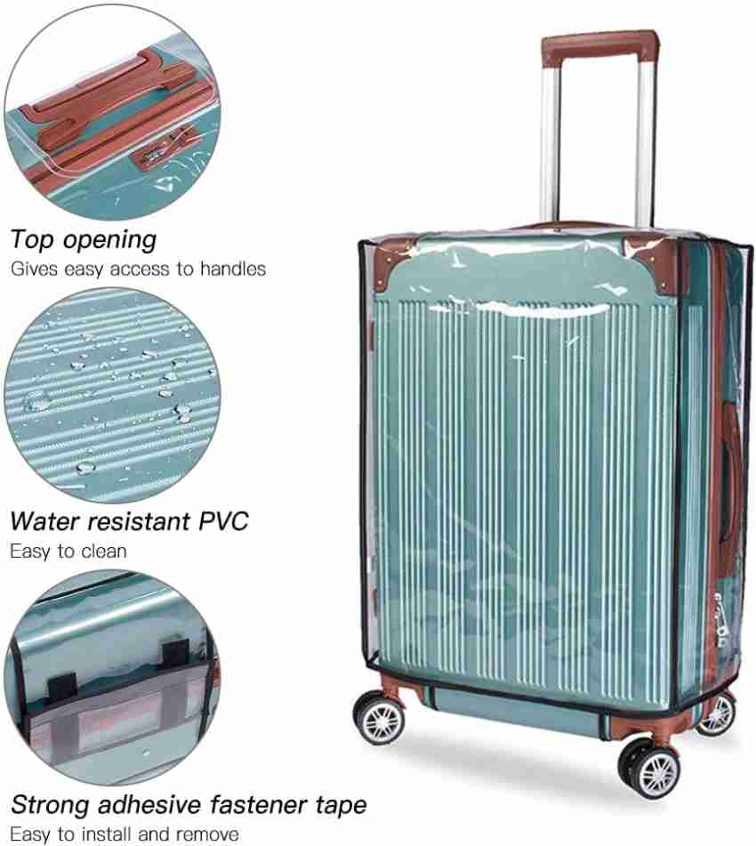 Handcuffs Transparent Luggage Trolley Protective Covers PVC