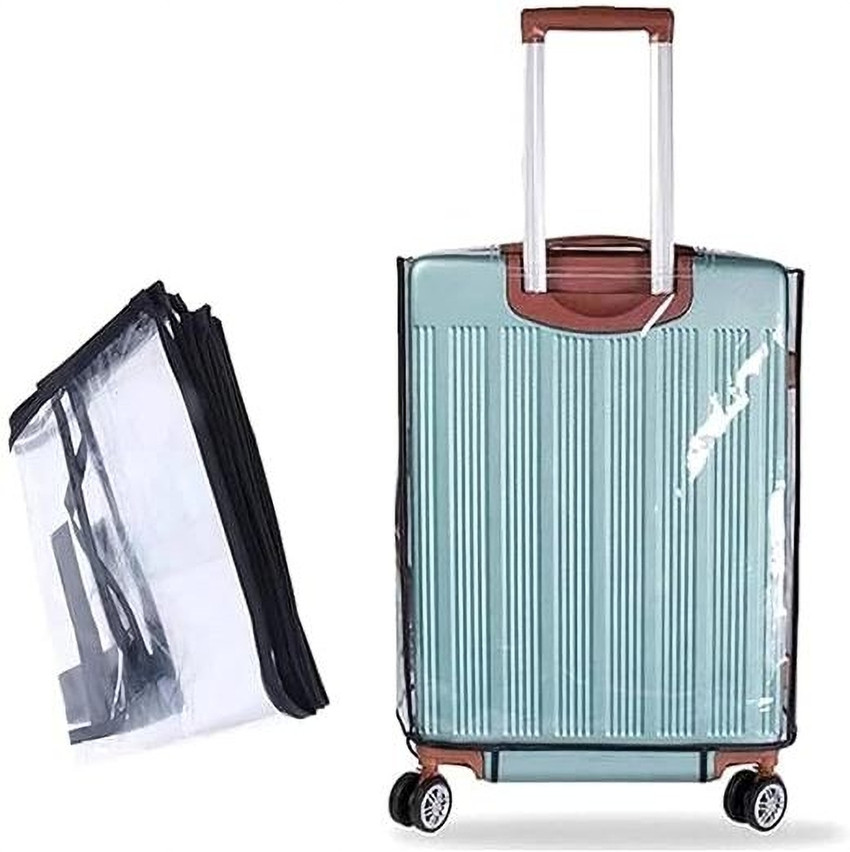 safeit pvccover PVC Transparent Trolley 20 inch Cover for hard soft small size cabin suitcase Luggage Cover Price in India Buy safeit pvccover PVC Transparent Trolley 20 inch Cover for hard soft small