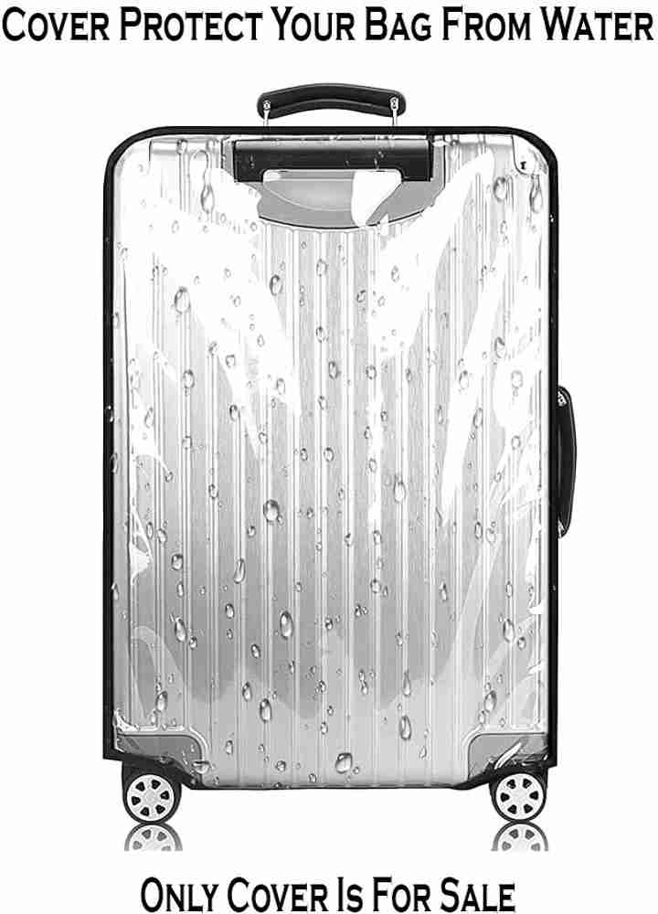 Sky Gold Transparent Trolley Bag Cover PVC Dust Proof Cover Luggage Suitcase For Hard Fiber Trolley Bag Luggage Cover Price in India Buy Sky Gold Transparent Trolley Bag Cover PVC Dust Proof Cover