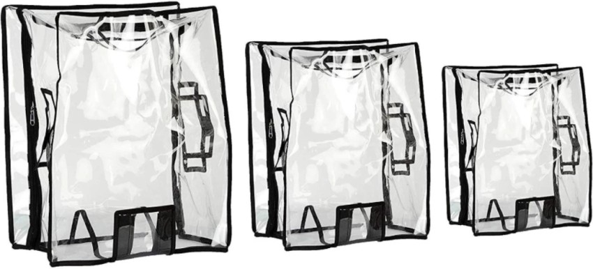 Buy MyViradi Transparent Protective Zipper PVC Dust Proof Cover